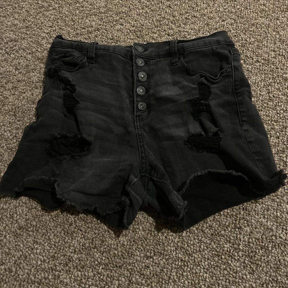 Rewash Women's Black Shorts